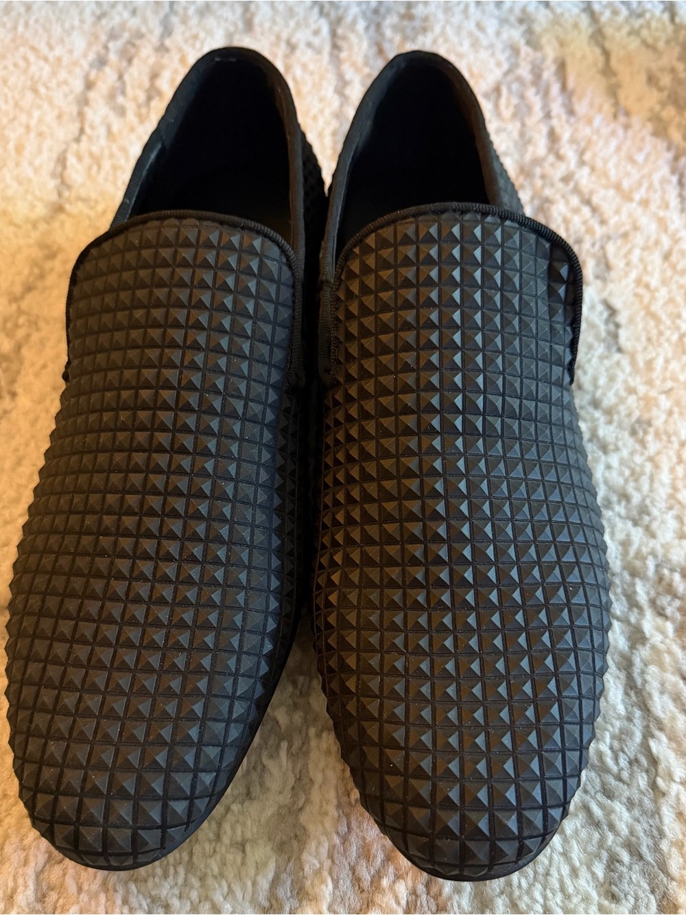 Aldo Black slip on loafers